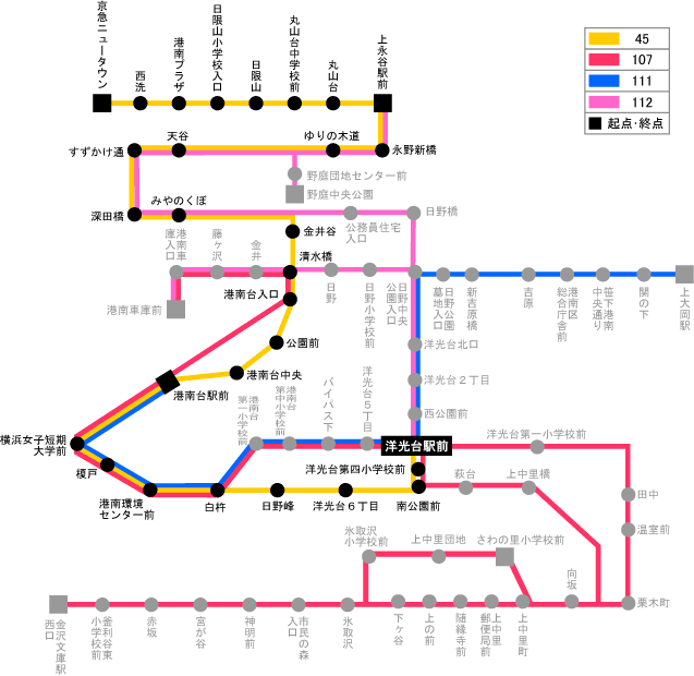 京 急 ニュー タウン バス 時刻 トップ 表